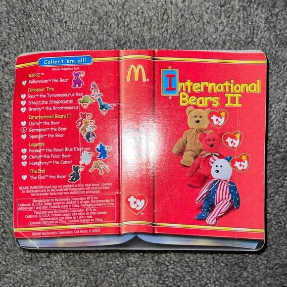 $6 BEANIE BABY GERMANY. VINTAGE IN BOX. $6 if bundled - Picture 4 of 4